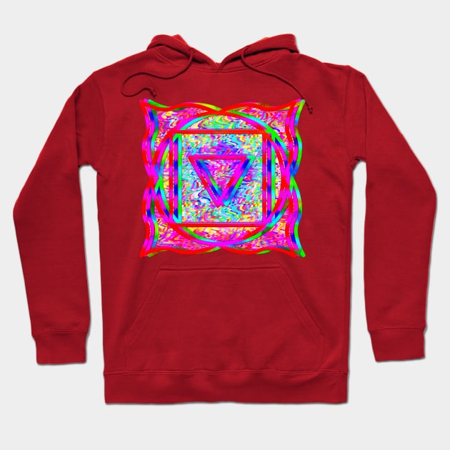 Root Chakra Hoodie by indusdreaming